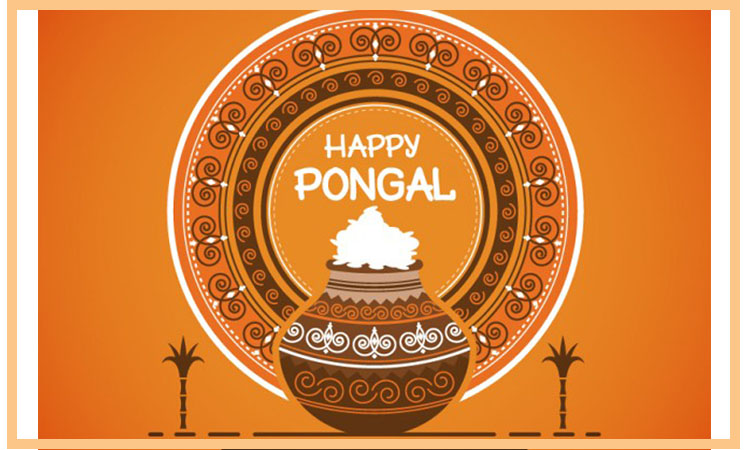 Write On Happy Pongal Wishes Card With Photo