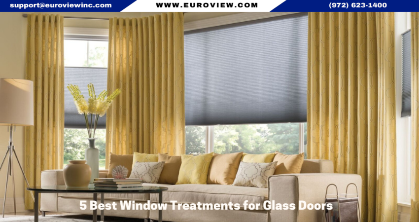 5 Best Window Treatments for Glassdoors