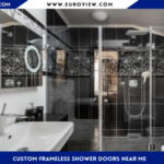 Custom frameless shower doors near me