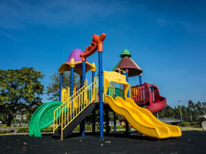 What is the Best way to maintain playground equipment?