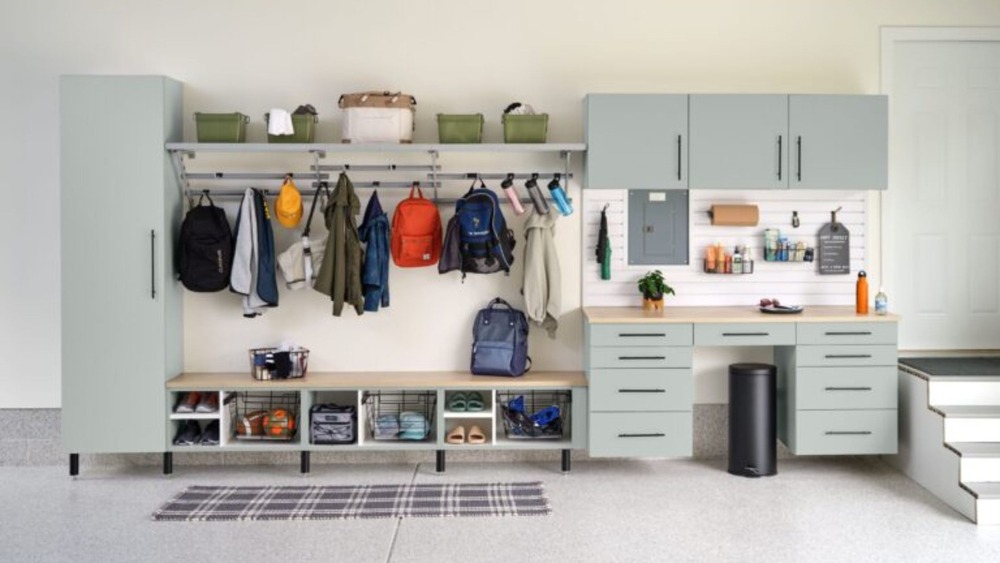 Motorized Overhead Garage Storage