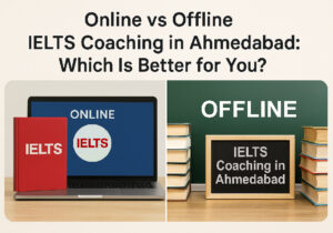 Online vs Offline IELTS Coaching in Ahmedabad