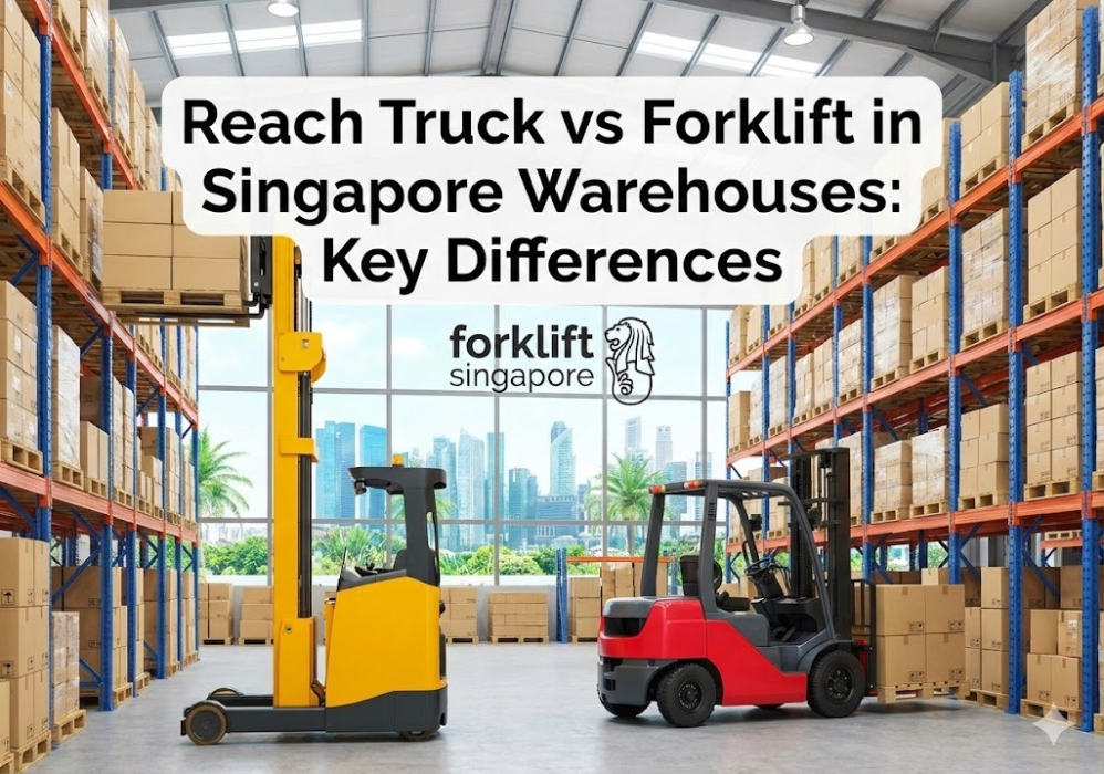 Reach Truck vs Forklift in Singapore Warehouses: Key Differences